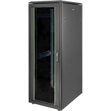 Digitus DN-19 32U-6/8-B-1 stativ Fritstående reol Sort, IT kabinet Sort, Fritstående reol, 32U, 800 kg, Sort