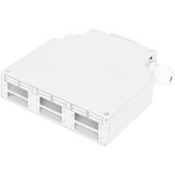 Digitus LWL DIN-skinnefordeling, Patch Panel Lys grå