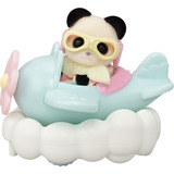 EPOCH Sylvanian Families - Forlystelsespark legetøjssæt Togtur, Bygge legetøj 