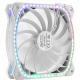 Enermax SquA RGB White Computerkabinet Ventilator 12 cm Hvid, Sag fan Hvid, Ventilator, 12 cm, 1500 rpm, 23 dB, 68,27 kubikfod/min., 115,99 m³/t