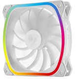 Enermax SquA RGB White Computerkabinet Ventilator 12 cm Hvid, Sag fan Hvid, Ventilator, 12 cm, 1500 rpm, 23 dB, 68,27 kubikfod/min., 115,99 m³/t