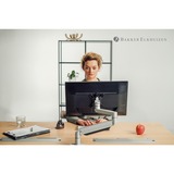 Evoluent Evoluent D Small Wireless mus Kontor Højre hånd RF trådløst Laser 3200 dpi Sort/Sølv, Højre hånd, Vertikal design, Laser, RF trådløst, 3200 dpi, Sort