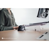 Evoluent Evoluent D Small Wireless mus Kontor Højre hånd RF trådløst Laser 3200 dpi Sort/Sølv, Højre hånd, Vertikal design, Laser, RF trådløst, 3200 dpi, Sort