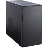 Fractal Design Define R5 Midi Tower Sort, Towerkabinet Sort, Midi Tower, PC, Sort, ATX, micro ATX, Mini-ITX, 18 cm, 44 cm