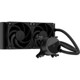 Fractal Design Radius 240 Black, Vandkøling Sort