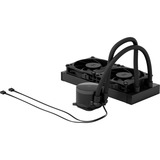 Fractal Design Radius 240 Black, Vandkøling Sort