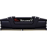 G.Skill Ripjaws V F4-3600C14Q-64GVKA hukommelsesmodul 64 GB 4 x 16 GB DDR4 3600 Mhz Sort, 64 GB, 4 x 16 GB, DDR4, 3600 Mhz, 288-pin DIMM