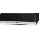HP EliteDesk 800 G3 SFF Renoveret, Fuld PC Sort/Sølv