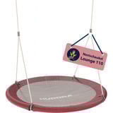 HUDORA Redehuske Lounge 110, Gynge Rød/Beige