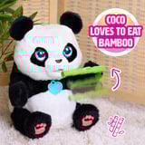 Just Play FurReal - Coco De Rollende Panda, Plysdyr Dreng/Pige, 4 År, Klingende