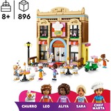 LEGO Friends Restaurant og kokkeskole, Bygge legetøj Byggesæt, 8 År, Plast, 896 stk, 1,31 kg