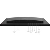 Lenovo T24mv-30(F22238FT2), LED-skærm Sort