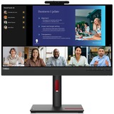 Lenovo ThinkVision T24v-30 computerskærm 60,5 cm (23.8") 1920 x 1080 pixel Fuld HD LED Sort, LED-skærm Sort, 60,5 cm (23.8"), 1920 x 1080 pixel, Fuld HD, LED, 6 ms, Sort
