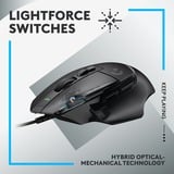 Logitech G502 X, Gaming mus Sort