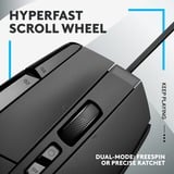 Logitech Gaming mus Sort