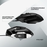 Logitech Gaming mus Sort