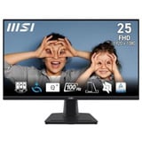 MSI PRO MP252 Renoveret, LED-skærm Sort
