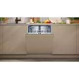 Neff N 30 Fuldt indbygget 13 kuverter E, Opvaskemaskine Fuldt indbygget, Fuld størrelse (60 cm), Sølv, Hvid, Knapper, Trådløs, LED