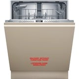 Neff N 30 Fuldt indbygget 13 kuverter, Opvaskemaskine Fuldt indbygget, Fuld størrelse (60 cm), Sølv, Hvid, Knapper, Trådløs, LED