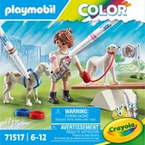 PLAYMOBIL Color Hundetræning, Bygge legetøj 