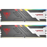 Patriot DIMM 32 GB DDR5-6200 (2x 16 GB) Dual-kit, Hukommelse Sort/Hvid