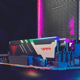 Patriot DIMM 32 GB DDR5-6200 (2x 16 GB) Dual-kit, Hukommelse Sort/Hvid