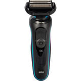 Procter & Gamble Series 5 52-B1650S barbermaskine til ham Folie shaver Trimmer Blå Sort/Blå, Folie shaver, Blå, Knapper, Batteri, Indbygget batteri, 50 min.