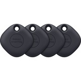 SAMSUNG Galaxy SmartTag Bluetooth Sort, Tracking device Sort, Sort, Android 10,Android 8.0,Android 9.0, 150 m, CR2032, 7200 t, 4 stk