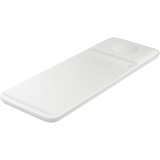 SAMSUNG Wireless Charger Trio Hvid Indendørs, Ladestation Hvid, Indendørs, USB, Trådløs opladning, Hvid