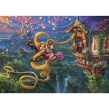 Schmidt Spiele Thomas Kinkade Studios: Disney Dreams Collection - Rapunzel Tangled up in Love, Puslespil 