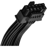 SilverStone HELA 850R Platinum, PC strømforsyning Sort