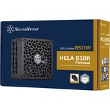 SilverStone HELA 850R Platinum, PC strømforsyning Sort