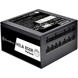 SilverStone HELA 850R Platinum, PC strømforsyning Sort