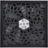 SilverStone HELA 850R Platinum, PC strømforsyning Sort