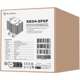 SilverStone XE04-SP6P, CPU køler Sølv/Sort