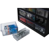 Stanley 1-93-981 værktøjskasse og kasse Æske med små dele Plast Sort, Transparent Sort/gennemsigtig, Æske med små dele, Plast, Sort, Transparent, 365 mm, 160 mm, 445 mm