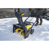 Stanley Batteridrevet snefræser (SCSNP460R2-QW), 36 Volt (2x18V), Sne kasteren Sort/Gul