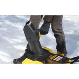 Stanley Batteridrevet snefræser (SCSNP460R2-QW), 36 Volt (2x18V), Sne kasteren Sort/Gul