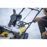 Stanley Batteridrevet snefræser (SCSNP460R2-QW), 36 Volt (2x18V), Sne kasteren Sort/Gul