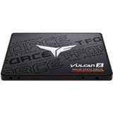Team Group VULCAN Z 256 GB, Solid state-drev Sort/grå