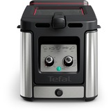 Tefal Clear Duo FR600D Enkelt 0,65 L Enkeltstående 2000 W Frituregryde Sort, Rustfrit stål, Deep friture rustfrit stål/Sort, Frituregryde, 0,65 L, 1,2 kg, 3,5 L, Kulfiber, 30 min.
