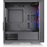 Thermaltake Divider 170 TG ARGB Midi Tower Sort, Towerkabinet Sort, Midi Tower, PC, Sort, micro ATX, Mini-ITX, SPCC, Hærdet glas, Flere