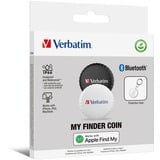 Verbatim 32134 GPS tracker/finder Personligt Sort, Hvid, Lokationssporer Personligt, Finder, Sort, Hvid, Støvresistent, Vandtæt, IP66, CR2032