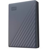 WD My Passport 6TB, USB-C, Harddisk grå