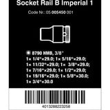 Wera 05005450001, B Imperial 1, Topnøgle Sort/Grøn