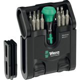 Wera 05049002001, Bit sæt Sort/Grøn