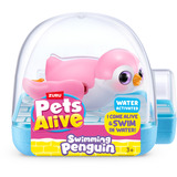 ZURU Pets Alive - Swimming Penguin, Spil figur Pets Alive Swimming Penguin, Badedyr, Dreng/Pige, 3 År, Forskellige farver