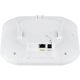 Zyxel NWA110AX 1200 Mbit/s Hvid Strøm over Ethernet (PoE), Adgangspunktet 2.4 GHz, 5 GHz, 1200 Mbit/s, WPA, WPA-PSK, WPA2, WPA2-Enterprise, WPA3, 10,100,1000 Mbit/s