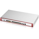 Zyxel USG FLEX 700H firewall (hardware) 15 Gbit/sek. 15 Gbit/sek., 3 Gbit/sek., 6300 Mbit/s, 235 BUT/t, IKEv2, IPSec, SSL, Ledningsført