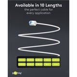 goobay Ultrafleksibelt Cat.6a patchkabel slim, U/FTP Hvid